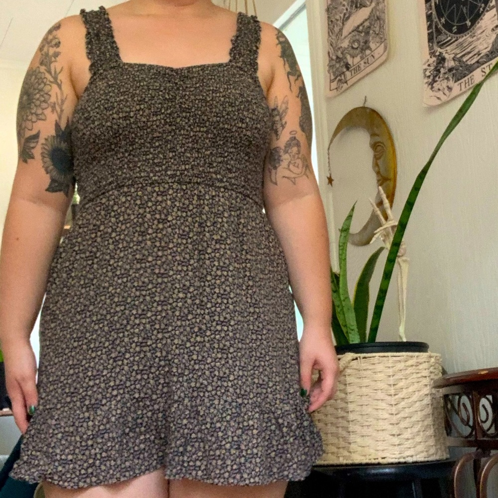Sweetheart Floral AE Mini Dress